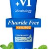 Mouthology Nano Hydroxyapatite Toothpaste – Fluoride Free, Whitening & Enamel Care, Mint 4 oz