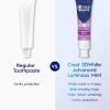 Crest 3D White Advanced Teeth Whitening Toothpaste – Fluoride Formula for Enamel Protection & Cavity Prevention, 4 Pack