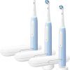 Oral-B iO Series 3 Rechargeable Electric Toothbrush – Black, 3 Modes, 2 Brush Heads & Travel Case