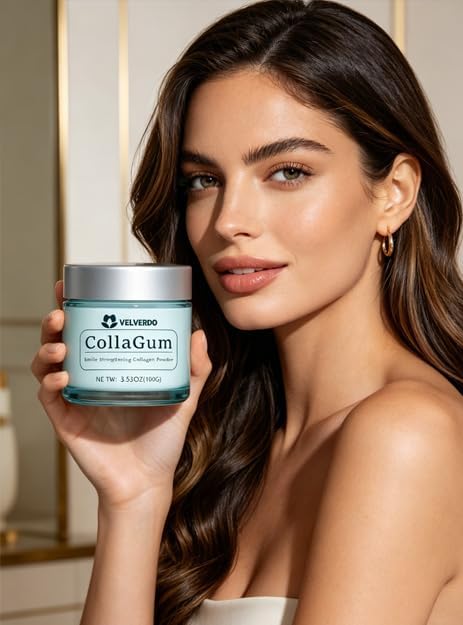 Velverdo Hydroxyapatite Collagen Tooth Powder | Enamel & Gum Care