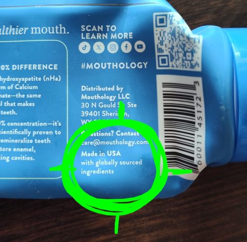 Mouthology Nano Hydroxyapatite Toothpaste – Fluoride Free, Whitening & Enamel Care, Mint 4 oz photo review