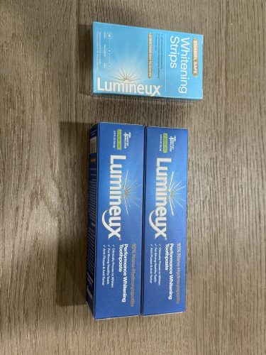 Lumineux 10% Nano Hydroxyapatite Whitening Toothpaste – Fluoride Free, Clinically Supported, Strong Enamel & Brighter Teeth, 3.75 oz photo review