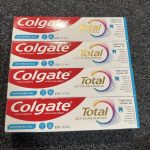 Colgate Total Whitening Toothpaste Gel with Fluoride – Mint Flavor, Enamel Strengthening & Fresh Breath, 4 Pack photo review