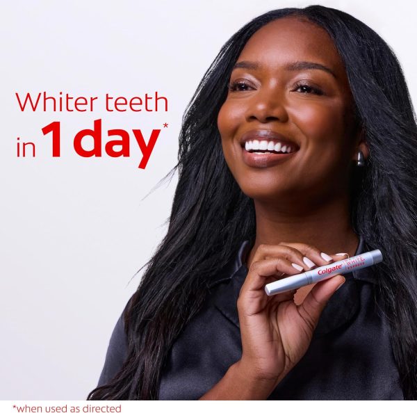 Colgate Optic White Express Teeth Whitening Pen – 7 Day Treatment, Enamel Safe, 0.08 oz
