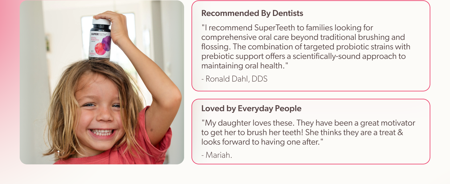 recommended by dentists and loved by everyone for comprehensive oral care